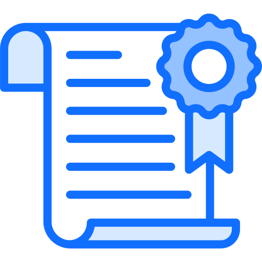 certificado Generic Blue icono