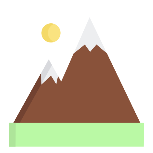 montagna Generic Flat icona
