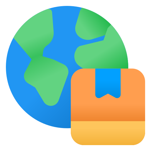 Worldwide shipping Generic Flat Gradient icon