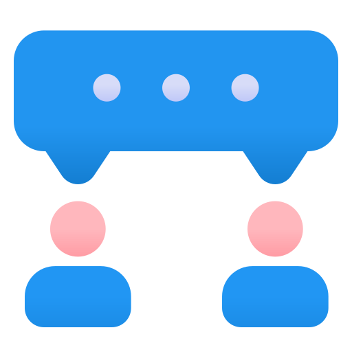 konversation Generic Flat Gradient icon