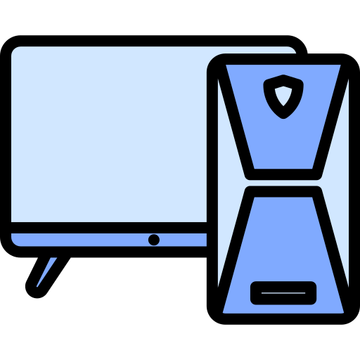 appareil informatique Generic Blue Icône
