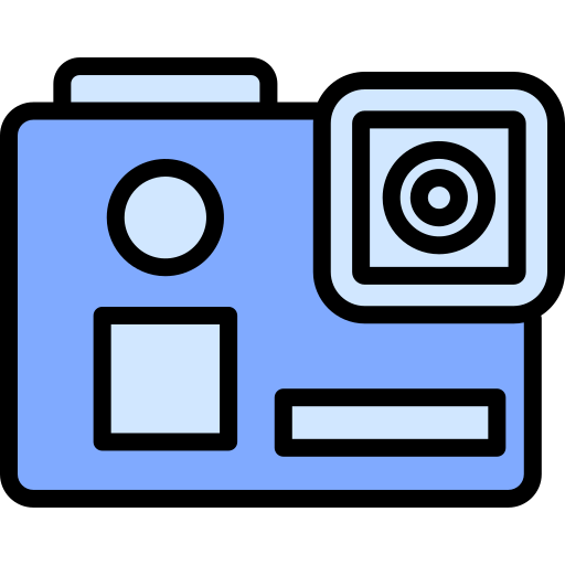 action-kamera Generic Blue icon