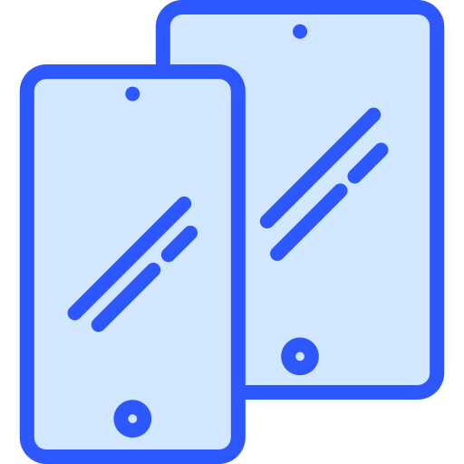 Electronic devices Generic Blue icon