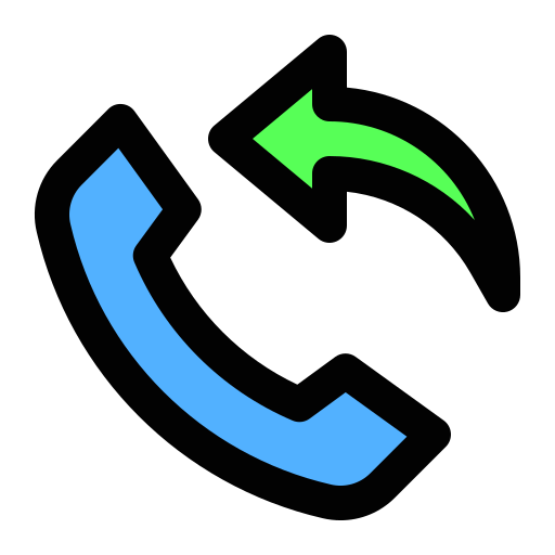 Call back Generic Outline Color icon