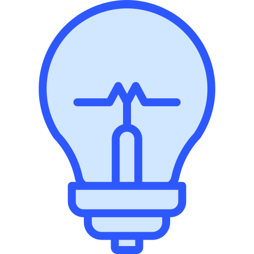 ampoule Generic Blue Icône