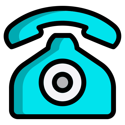 Old phone Generic Outline Color icon