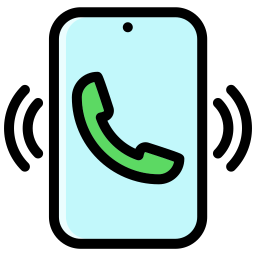 telefoon Generic Outline Color icoon