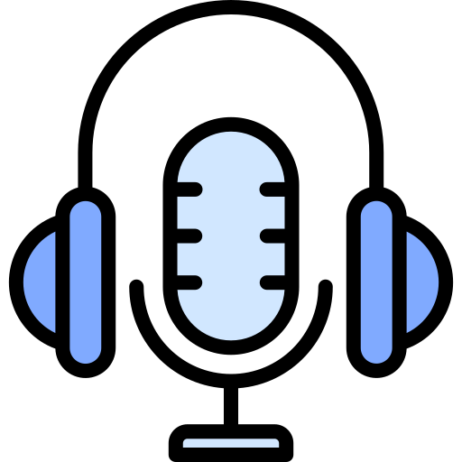 podcast Generic Blue icona