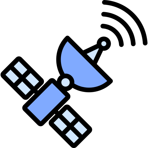 satellite Generic Blue Icône