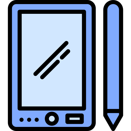 tablette à stylet Generic Blue Icône