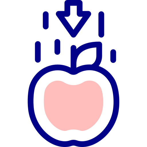 gravedad Detailed Mixed Lineal color icono