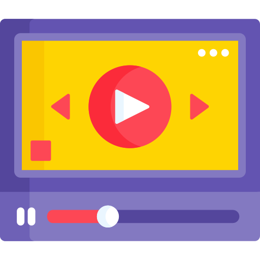 video streaming Special Flat icon