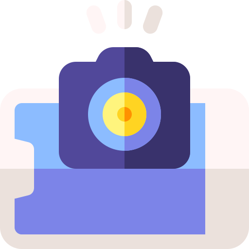 Selfie Basic Rounded Flat icon