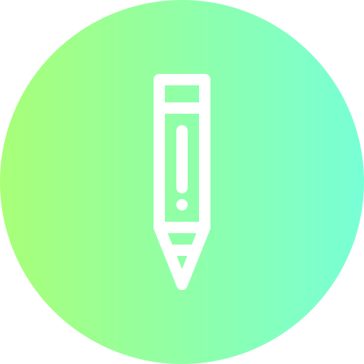 crayon Generic Flat Gradient Icône