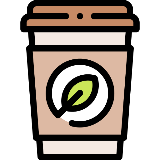 tasse à café Detailed Rounded Lineal color Icône