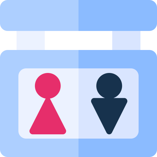 トイレ Basic Rounded Flat icon