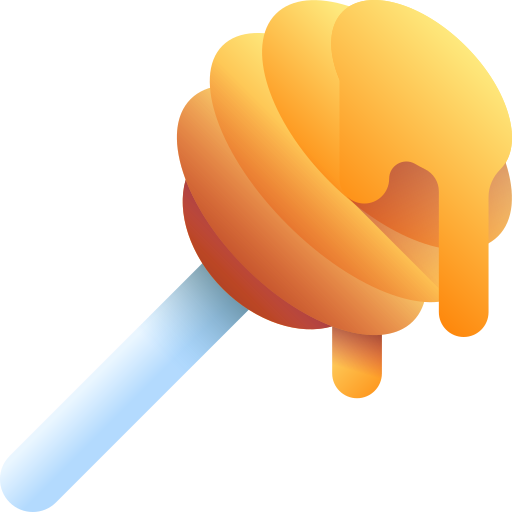 꿀 3D Color icon