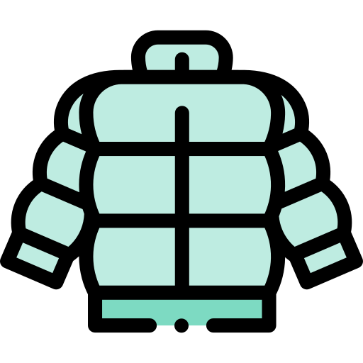 Coat Detailed Rounded Lineal color icon