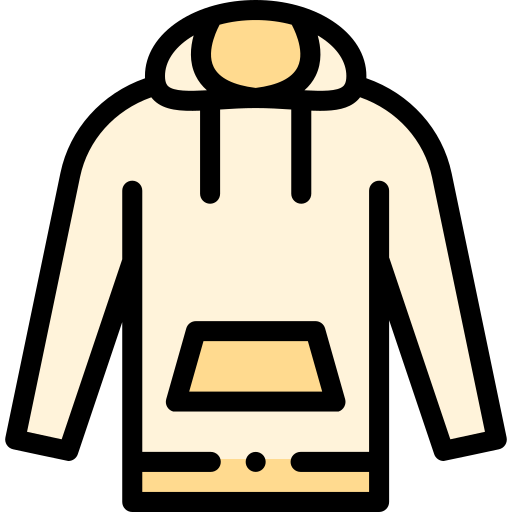 스웨트 셔츠 Detailed Rounded Lineal color icon