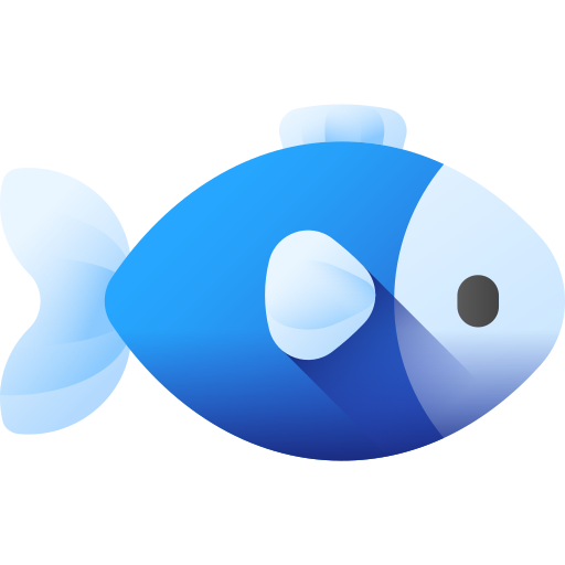 물고기 3D Color icon
