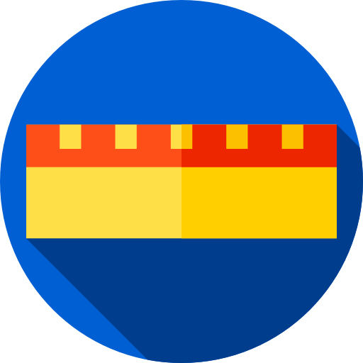 ルーラー Flat Circular Flat icon