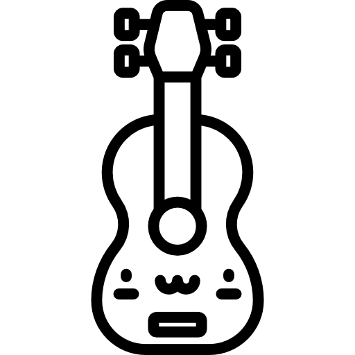 Укелеле Kawaii Lineal иконка