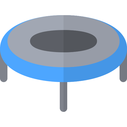 trampolin Basic Rounded Flat icon