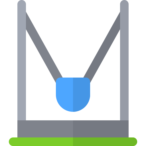 Банджи Basic Rounded Flat иконка