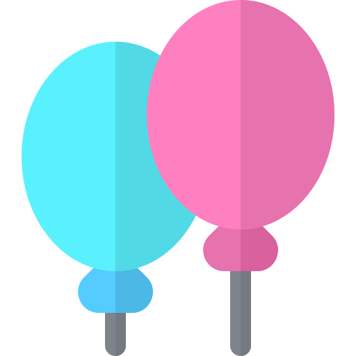 Balloon Basic Rounded Flat icon