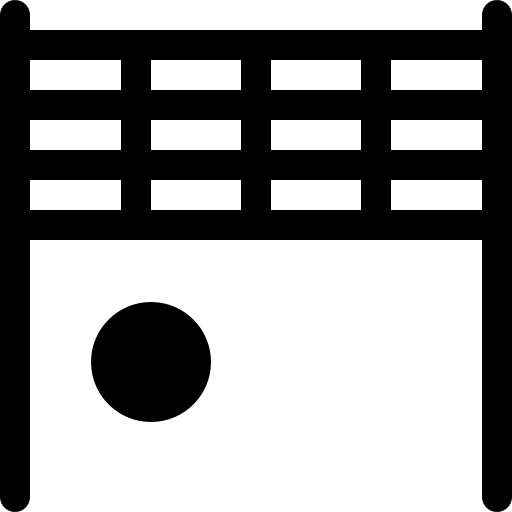 vóleibol Basic Rounded Filled icono