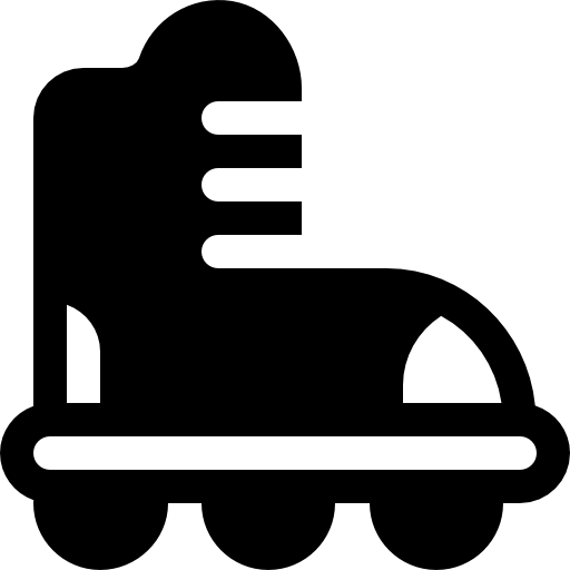 ローラースケート Basic Rounded Filled icon