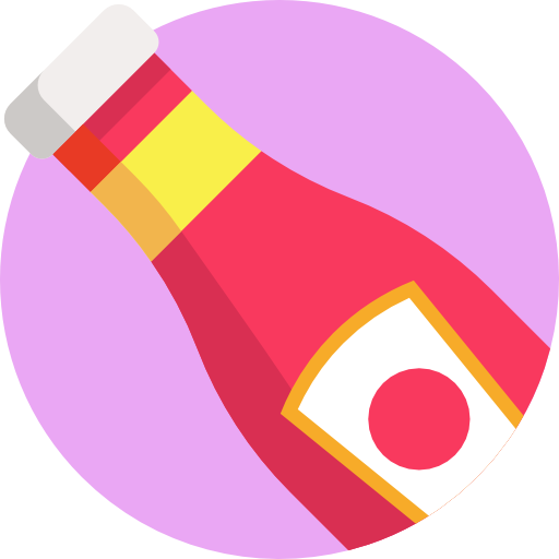 salsa de tomate Detailed Flat Circular Flat icono