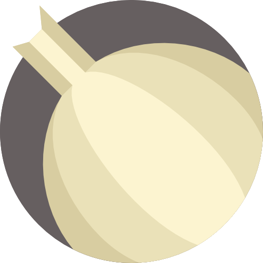 cebolla Detailed Flat Circular Flat icono