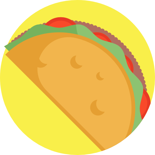 Taco Detailed Flat Circular Flat icon