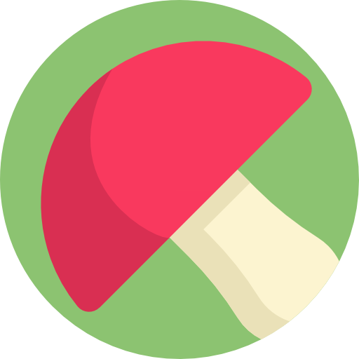 キノコ Detailed Flat Circular Flat icon