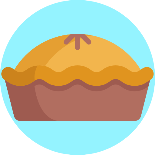 torta Detailed Flat Circular Flat Ícone