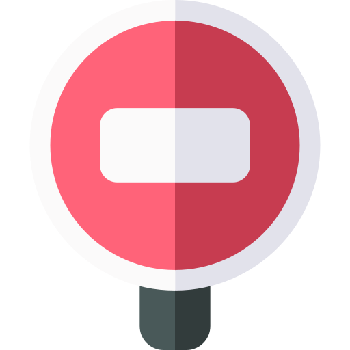 출입 불가 Basic Rounded Flat icon