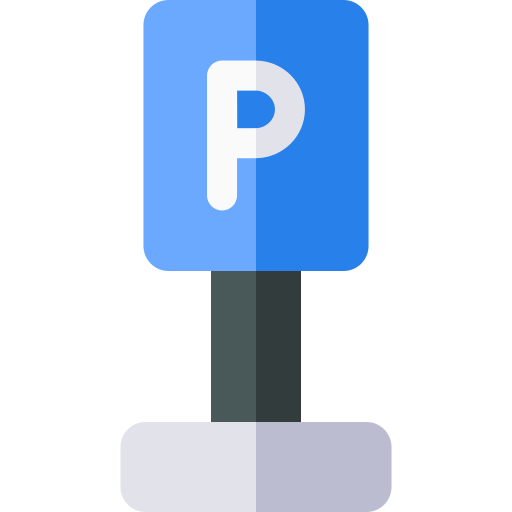 パーキング Basic Rounded Flat icon