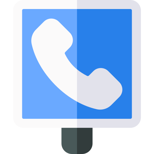 Телефон Basic Rounded Flat иконка