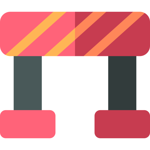 バリア Basic Rounded Flat icon