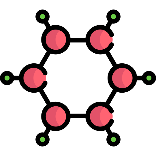 struktura molekularna Special Lineal color ikona