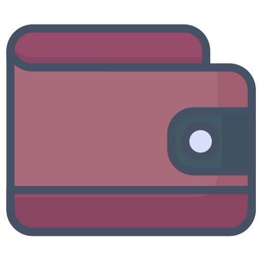 portafoglio Generic Outline Color icona