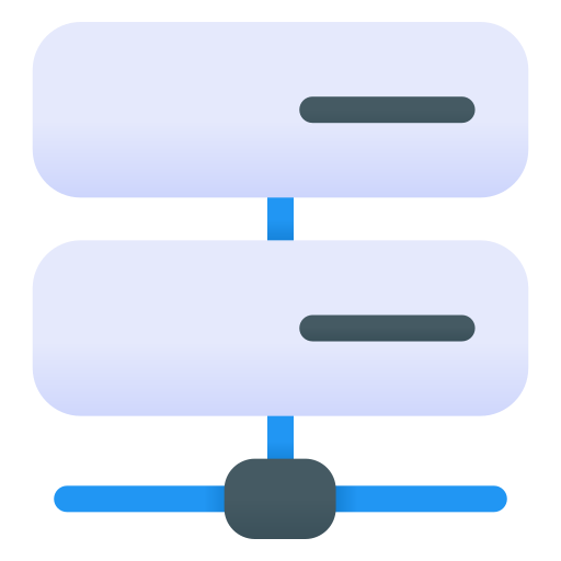 データベース Generic Flat Gradient icon