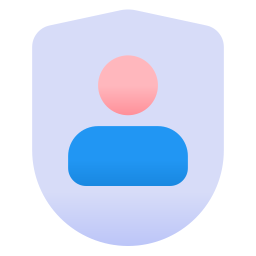 avatar Generic Flat Gradient icona