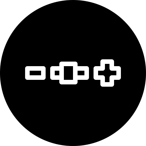 contrôle de l'égaliseur Generic Glyph Icône