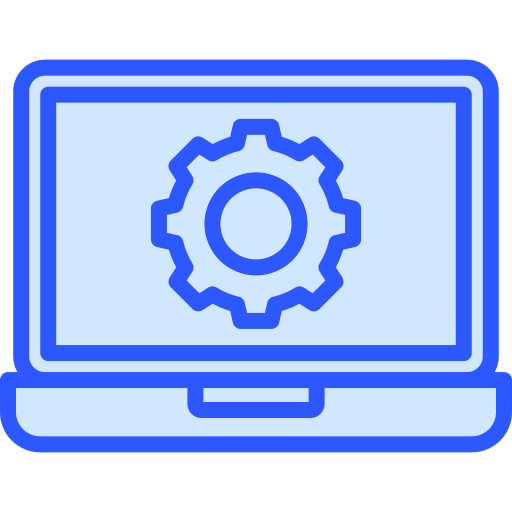 computadora portátil Generic Blue icono