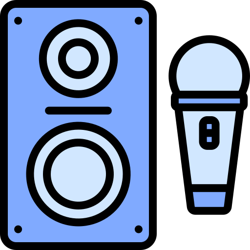 스피커 Generic Blue icon