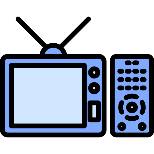 Television Generic Blue icon
