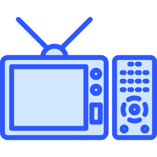 televisie Generic Blue icoon