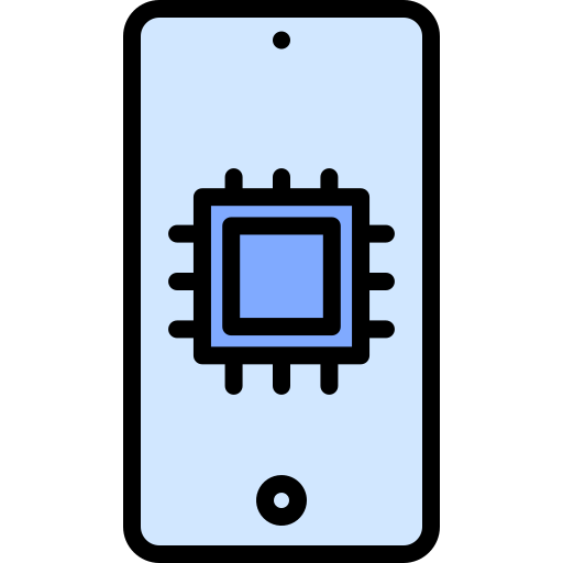 smartphone Generic Blue icon